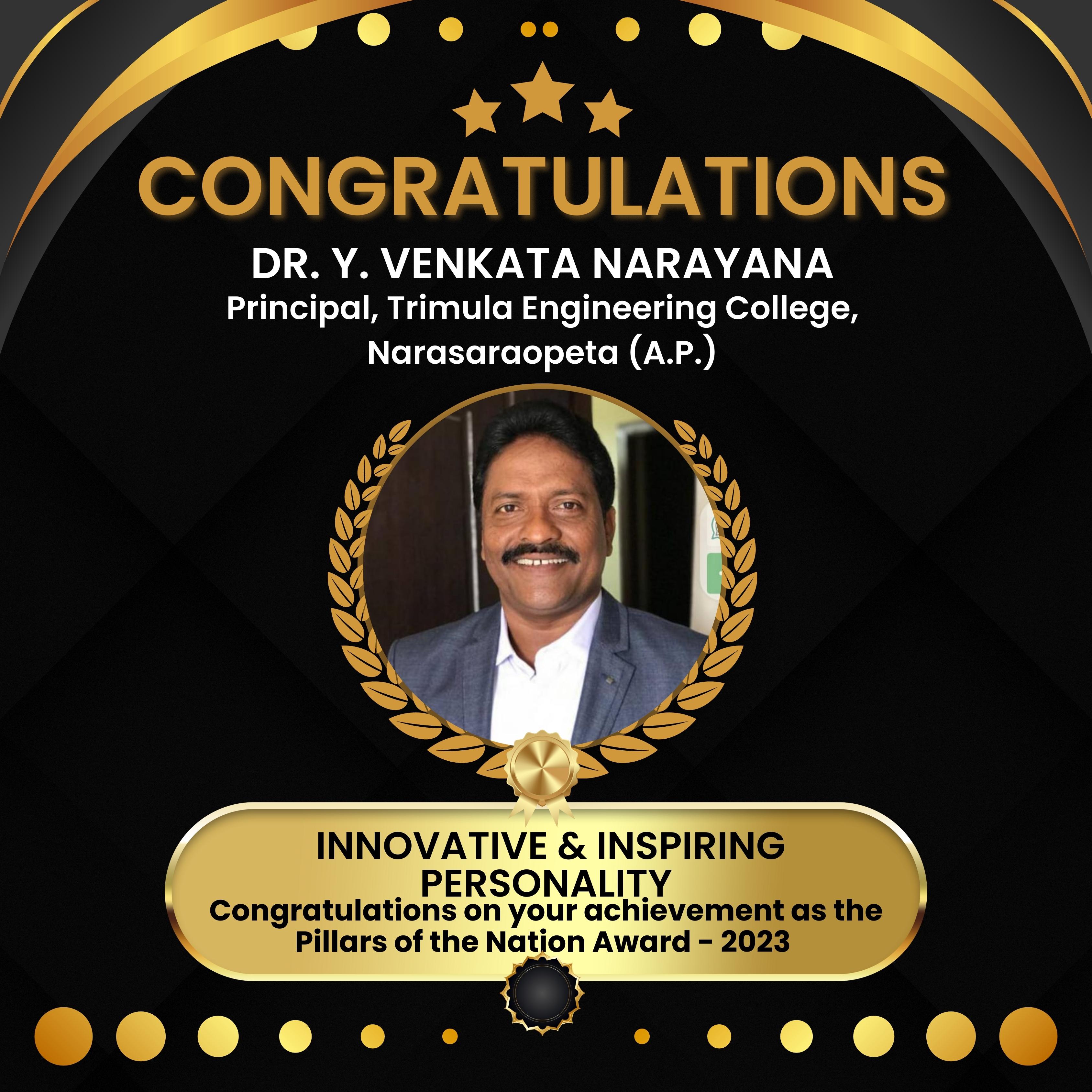 Dr. Y. Venkata Narayana